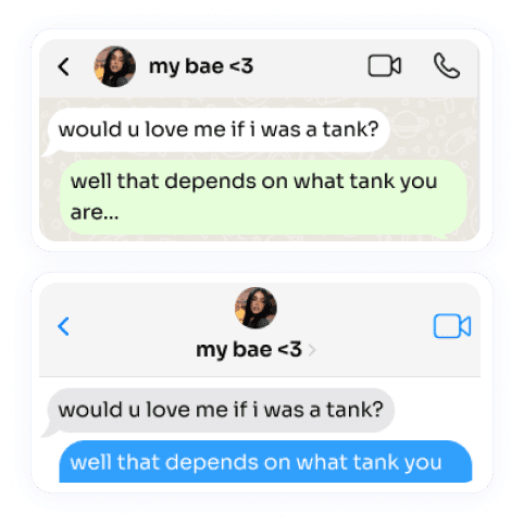 Create Fake texts videos